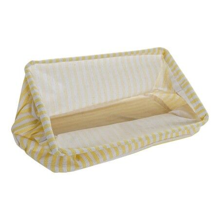 Set di Cestini DKD Home Decor Giallo Azzurro Verde Arancio Plastica 35 x 25 x 23 cm (4 Pezzi)