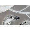 Tela DKD Home Decor Beige Grigio Foglia della pianta 90 x 4 x 70 cm