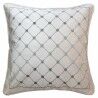 Cuscino DKD Home Decor 8424001850327 Grigio 45 x 10 x 45 cm Bianco Rombos