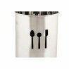 Cestello per posate DKD Home Decor Argentato Acciaio inossidabile 10 x 10 x 18 cm