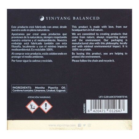 Olio Essenziale Peppermint Alqvimia TP-8420471012647_1235-186_Vendor (10 ml)