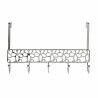 Appendiabiti per Porte DKD Home Decor Argentato Metallo Plastica Fiori 32 x 10 x 19 cm