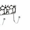 Appendiabiti per Porte DKD Home Decor Argentato Metallo Plastica Fiori 32 x 10 x 19 cm
