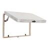 Armadietto portachiavi DKD Home Decor 8424001797233 Legno Legno MDF Beige 2 Unità 46 x 6 x 32 cm