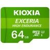 Scheda Di Memoria Micro SD con Adattatore Kioxia Exceria High Endurance Classe 10 UHS-I U3 Verde