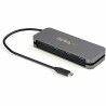 Hub USB Startech HB30CM3A1CB Nero Grigio Nero/Grigio