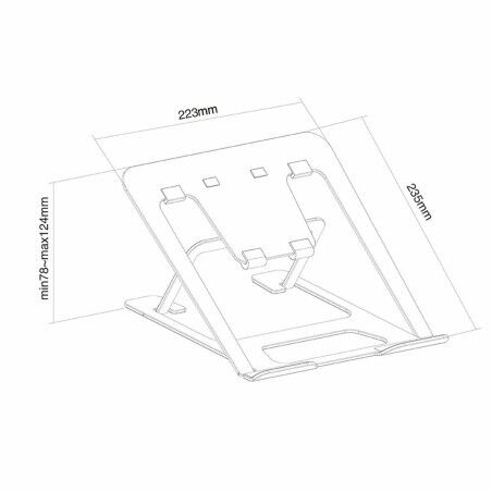 Supporto per Portatile Neomounts NSLS085BLACK        