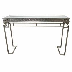 Ingresso DKD Home Decor Argentato 117 x 31 x 75 cm