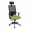 Sedia Ufficio con Poggiatesta Piqueras y Crespo B10CRPC Oliva Verde Chiaro