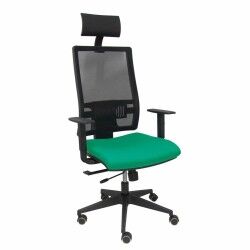 Sedia Ufficio con Poggiatesta Piqueras y Crespo B10CRPC Verde Smeraldo