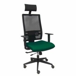 Sedia Ufficio con Poggiatesta Piqueras y Crespo B10CRPC Verde scuro Scuro