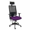 Sedia Ufficio con Poggiatesta Piqueras y Crespo B10CRPC Viola