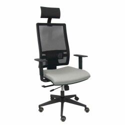 Sedia Ufficio con Poggiatesta Piqueras y Crespo B10CRPC Grigio chiaro