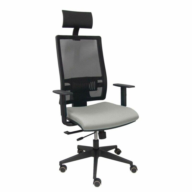 Sedia Ufficio con Poggiatesta Piqueras y Crespo B10CRPC Grigio chiaro Sedia Ufficio con Poggiatesta Piqueras y Crespo B10CRPC Grigio chiaro
