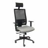 Sedia Ufficio con Poggiatesta Piqueras y Crespo B10CRPC Grigio chiaro