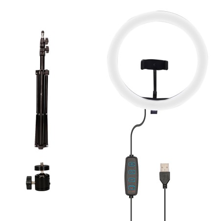 Ring Light per Selfie KSIX 10W