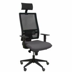 Sedia Ufficio con Poggiatesta Piqueras y Crespo B10CRPC Grigio Grigio scuro