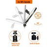 Ring Light per Selfie KSIX 10W