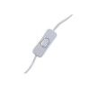 Lampada da tavolo DKD Home Decor Bianco Marrone Legno di mango 50 W 220 V 33 x 12 x 41 cm