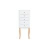 Portagioie Verticale DKD Home Decor Specchio MDF Romantico (37 x 27 x 90 cm)