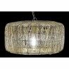 Lampadario DKD Home Decor Argentato Metallo 50 W 46 x 46 x 23 cm