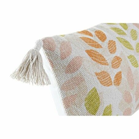 Cuscino DKD Home Decor 60 x 10 x 30 cm Beige Multicolore Fiori