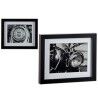 Quadro Con cornice Nero Truciolare (23 x 3 x 28 cm)