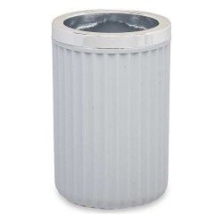 Bicchiere Berilo Grigio Plastica 7,5 x 11,5 x 7,5 cm Portaspazzolini da Denti