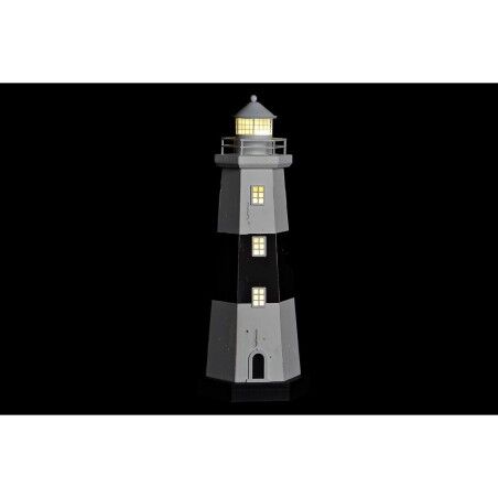 Decorazione luminosa DKD Home Decor 16 x 14 x 42 cm Legno Faro