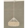 Lampadario DKD Home Decor 35 x 35 x 22 cm Nero Metallo Rattan 50 W (2 Unità)
