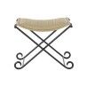 Poggiapiedi DKD Home Decor Metallo 53 x 45 x 44 cm