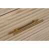 Cassettiera DKD Home Decor Dorato Marrone Chiaro Legno Legno di paulownia Legno MDF Scandi 45 x 40 x 100 cm 42 x 40 x 100 cm