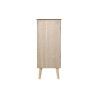Cassettiera DKD Home Decor Dorato Marrone Chiaro Legno Legno di paulownia Legno MDF Scandi 45 x 40 x 100 cm 42 x 40 x 100 cm