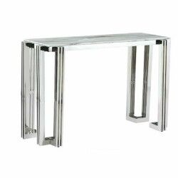 Ingresso DKD Home Decor Bianco Argentato 120 x 45 x 78 cm