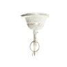 Lampadario DKD Home Decor Bianco Dorato Ferro 50 W 51 x 51 x 38 cm