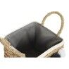 Set di Cestini DKD Home Decor Fibra naturale Pompon 33 x 33 x 25 cm