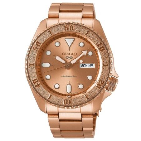 Orologio Unisex Seiko SRPE72K1 Rosa (Ø 42 mm)
