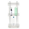 Scaffale da Bagno Berilo Trasparente Argentato