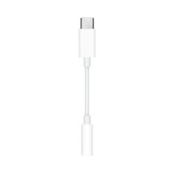 Adattatore USB C con Jack 3.5 mm Apple MU7E2ZM/A Bianco