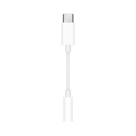 Adattatore USB C con Jack 3.5 mm Apple MU7E2ZM/A Bianco