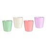 Vaso Ibergarden LINCE-CLAROS Bianco Verde Rosa Lilla Argilla 16,5 x 16 x 16,5 cm (120 Unità)