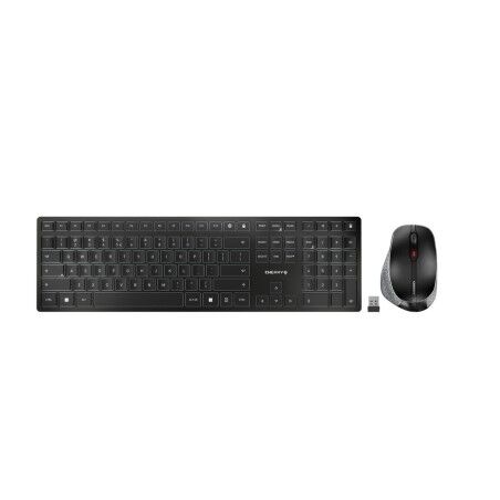 Tastiera e Mouse Wireless Cherry JD-9500ES-2 Grigio Spagnolo Qwerty in Spagnolo