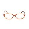 Montatura per Occhiali Unisex Ermenegildo Zegna VZ3501-0711 Marrone Ø 52 mm