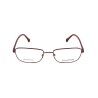 Montatura per Occhiali Unisex Ermenegildo Zegna VZ3186-0SBY Rosso Ø 53 mm