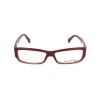 Montatura per Occhiali Unisex Ermenegildo Zegna VZ3536-09M8 Rosso Ø 55 mm