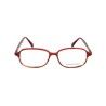 Montatura per Occhiali Unisex Ermenegildo Zegna VZ3501-06DR Rosso Ø 52 mm