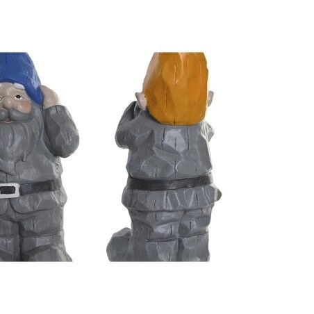 Statua Decorativa DKD Home Decor 25 x 18,3 x 48,2 cm Gnomo Magnesio