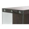 Credenza DKD Home Decor Cristallo Marrone Trasparente Legno di noce 160 x 45 x 80 cm Legno MDF