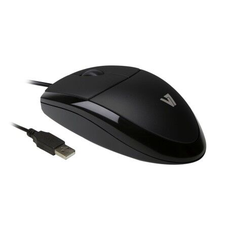 Mouse V7 MV3000010-BLK-5E Nero 1000 dpi