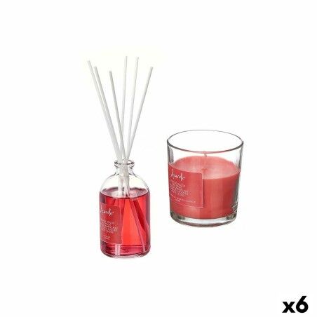 Set Deodorante per Ambienti Acorde A-924A Frutti rossi 100 ml (6 Unità)